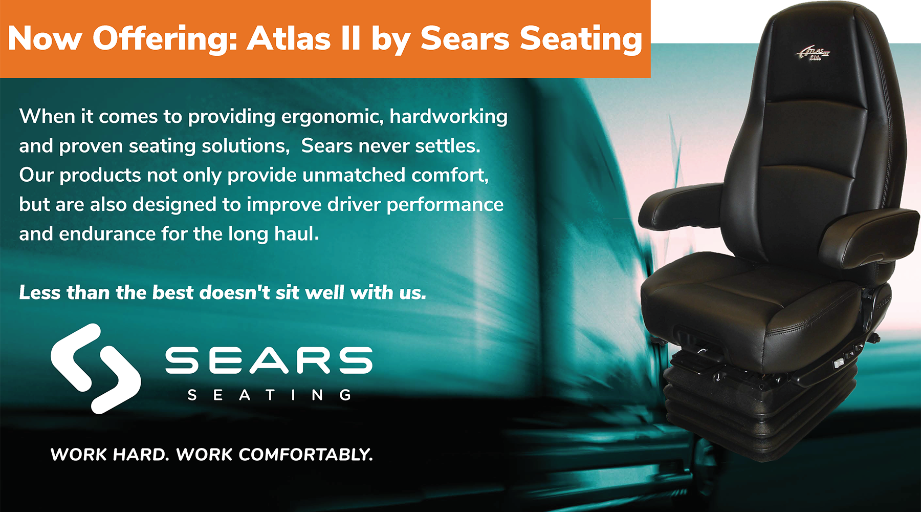 Sears Seating Now available