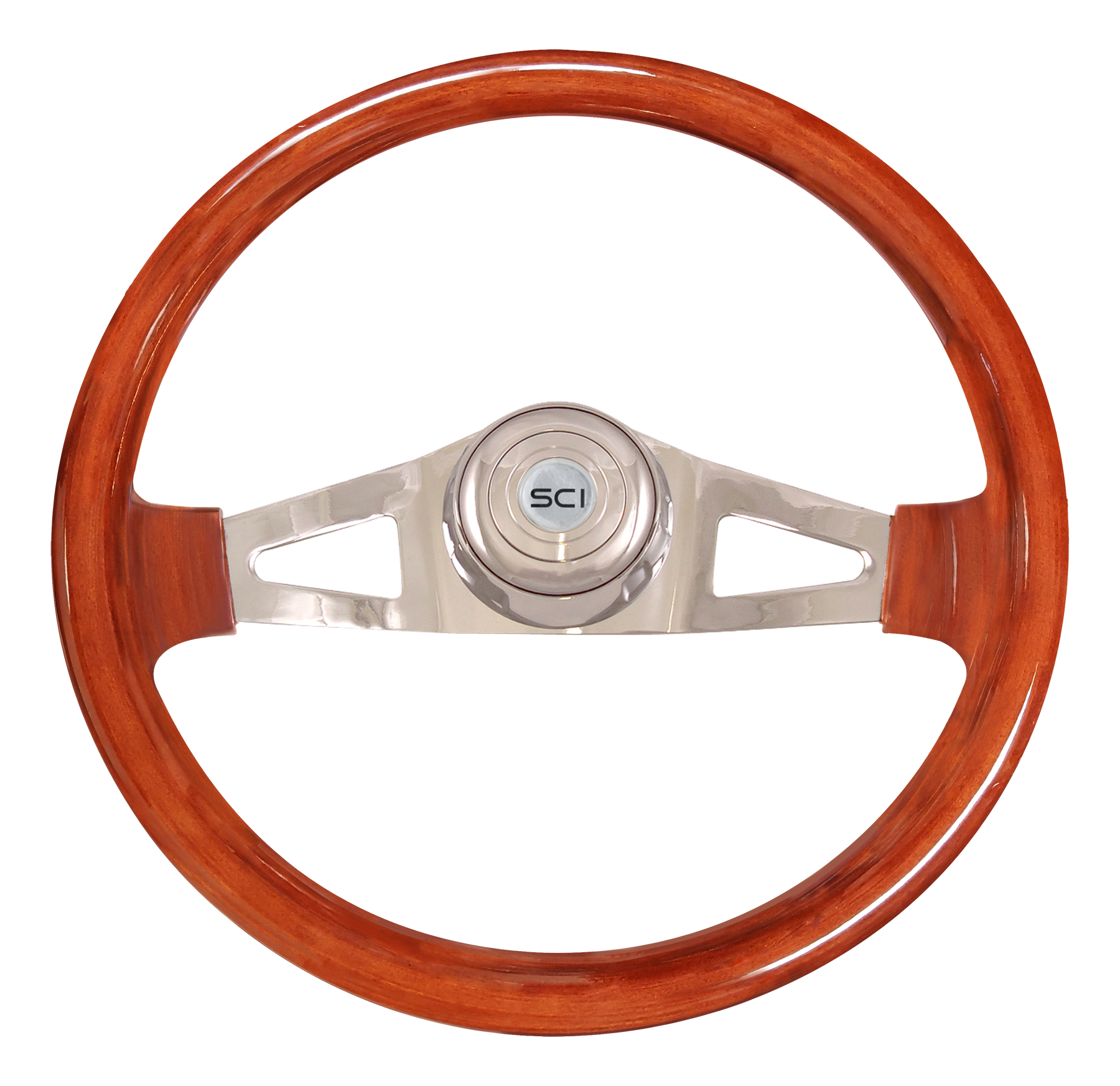 18" Pinion Mahogany Wheel