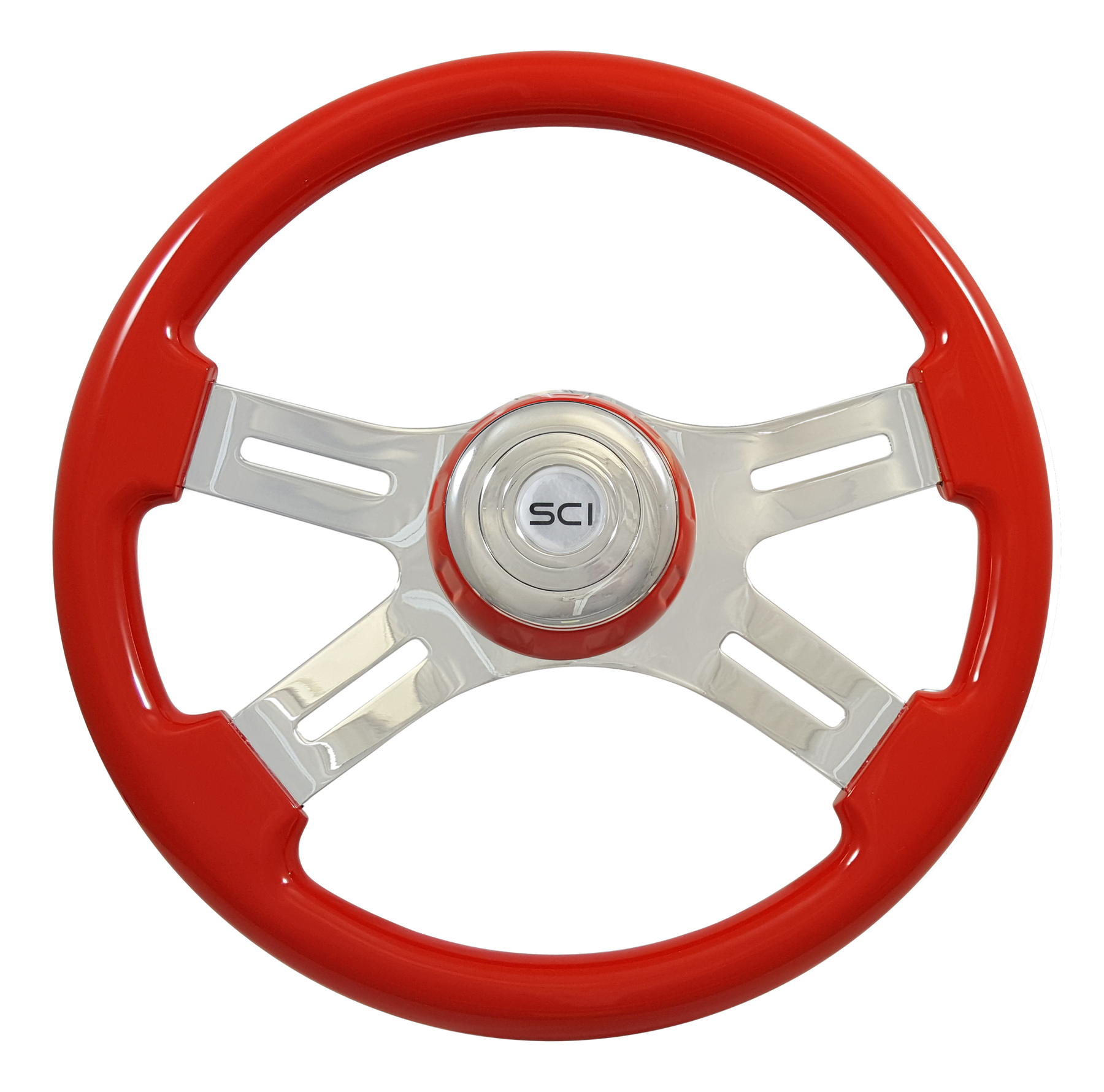 16" Classic Viper Red Wheel