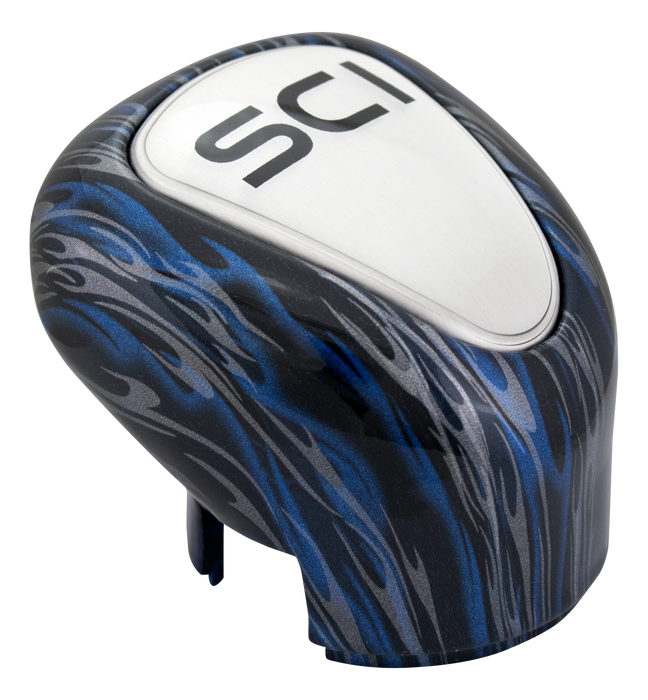 Wildfire Blue Gear Shift Cover