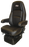 Sears Atlas II High Back DLX Seat- Black Ultra Leather