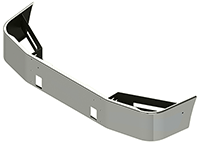 14" Freightliner Columbia Bumper with Tow Hooks