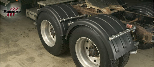 Minimizer TT Twin MIN2260 Silver Mirror Finish Poly Fender - Elite Truck  Accessories