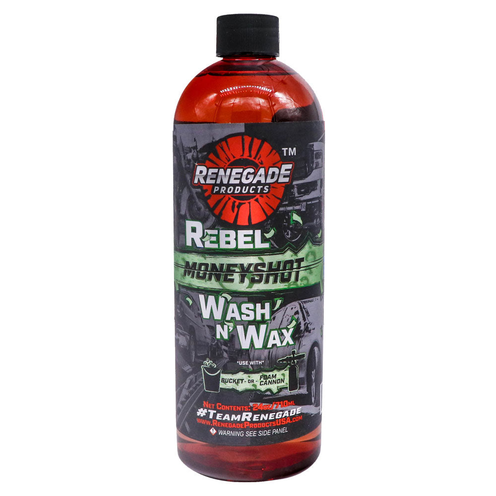 Bells-And-Whistles-Chrome-Shop-Trucks-Aftermarket-Accessories-Polishing-Renegade Products-Rebel Money Shot Wash n' Wax-Peterbilt-Kenworth-Freightliner-Mack-Volvo-Lonestar