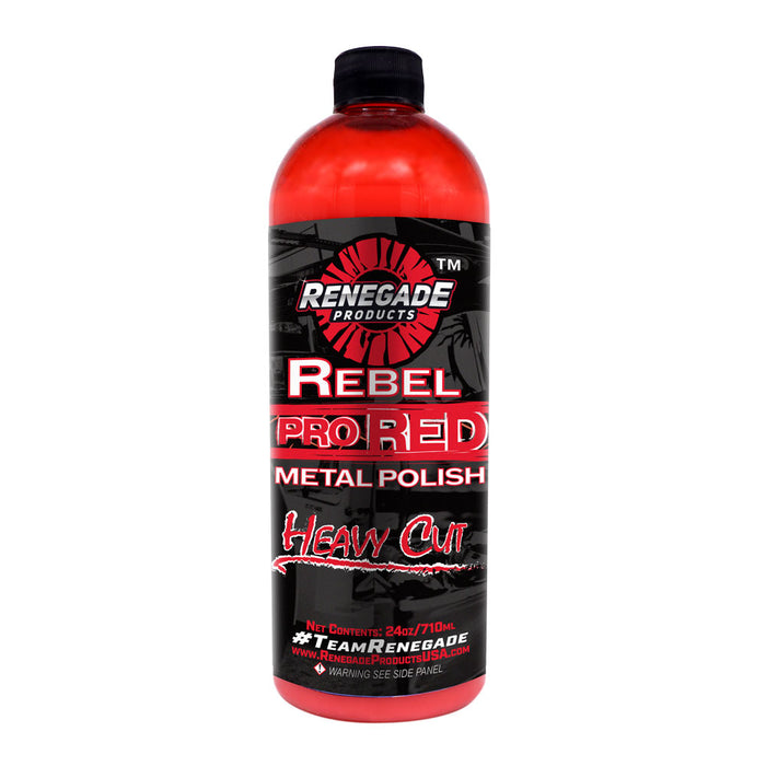 Bells-And-Whistles-Chrome-Shop-Trucks-Aftermarket-Accessories-Polishing-Renegade Products-Rebel Pro Red-Peterbilt-Kenworth-Freightliner-Mack-Volvo-Lonestar