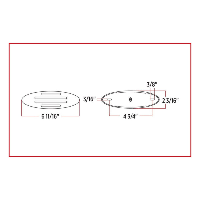 Flatline Clear Amber LED G4 Marker Light