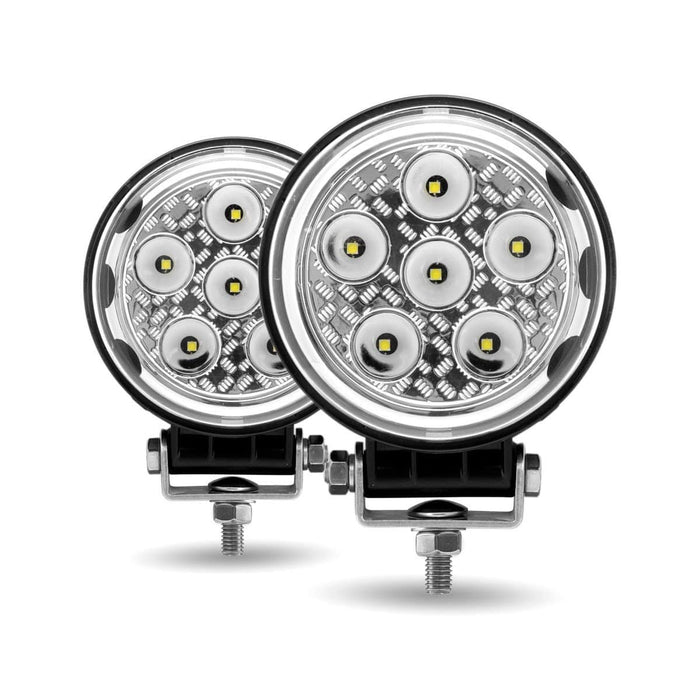 Universal 4.5" Round 'Radiant Series' LED Work Lamps