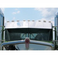 Trux Accessories 14" Kenworth Blank Curved Glass Sunvisor