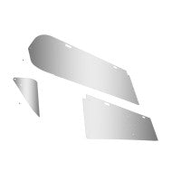 Trux Accessories Kenworth T660 12" Sunvisor Side View