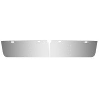 Trux Accessories Kenworth T660 12" Sunvisor Front View 