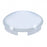 United Pacific 5 Even Notched Chrome Pointed Front Hub Cap - 1" Lip