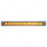 12 3/4" Stainless Light Bracket w/ 14 LED 12" Light Bar - Amber LED/Amber Lens