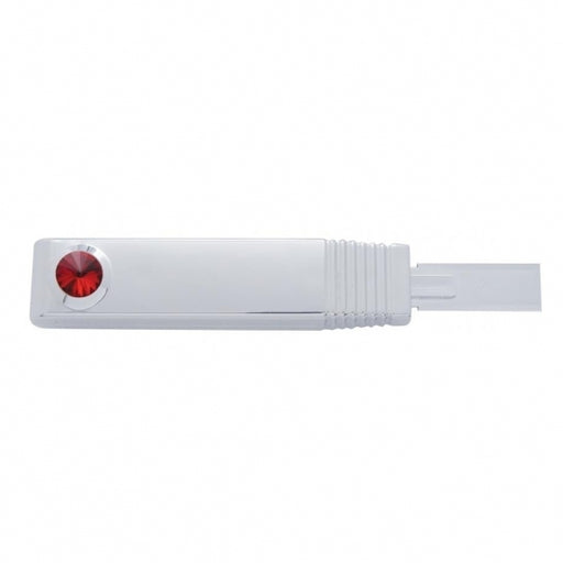 Turn Signal Lever Cover - Red Diamond