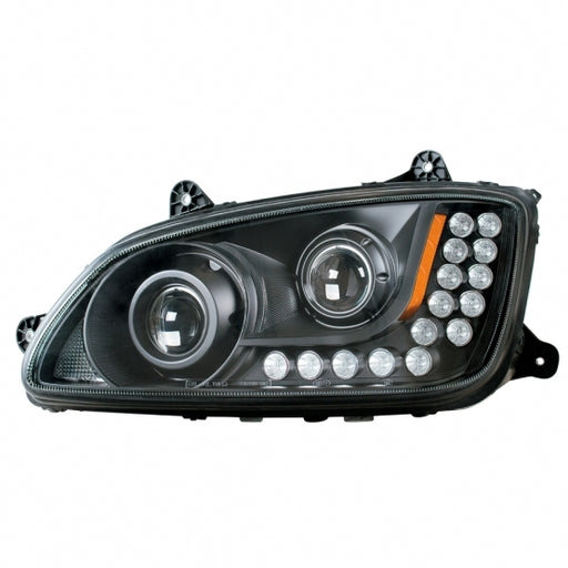 United Pacific "Blackout" Kenworth T660 Projection Headlight Assembly