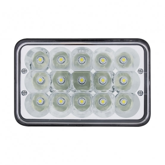 United Pacific 15 High Power LED 4" x 6" Rectangular Light