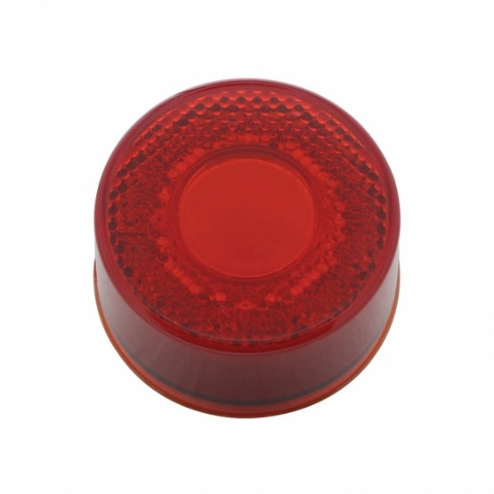 United Pacific 9 LED 2＂ Mirage Clearance/Marker Light - Red Led/Red Lens- Off side view