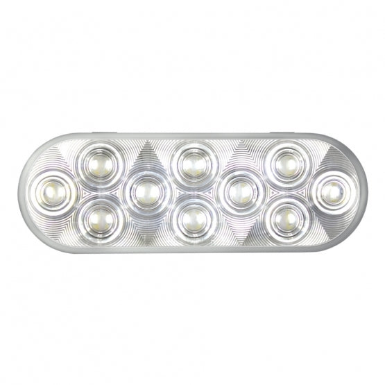 United Pacific 20 LED 6" Oval Back-Up Light - Competition Series