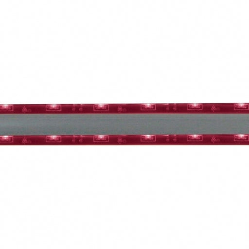 35 1/4" Rubber Strap w/lights- Red