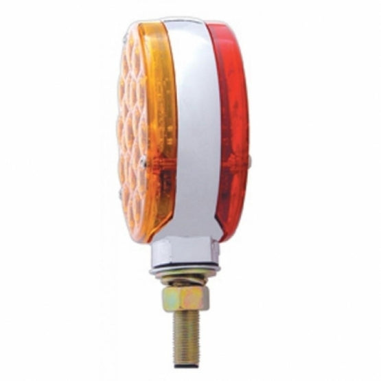 Double Face Turn Signal Light - Amber & Red LED/Amber & Red Lens