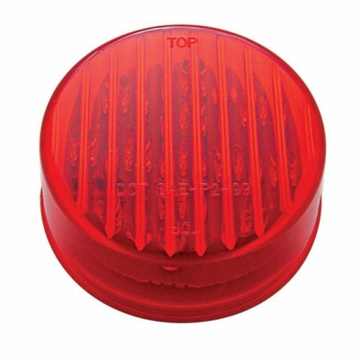 United Pacific 13 LED 2 1/2" Clearance/Marker Light - Red LED/Red Lens- Off