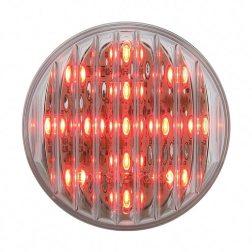 United Pacific 13 LED 2 1/2" Clearance/Marker Light - Red LED/Clear Lens- On