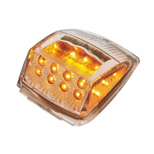 Bells-And-Whistles-Chrome-Shop-Trucks-Aftermarket-Accessories-Lighting-United Pacific-Square Cab Light Amber LED Clear Lens-Peterbilt-Kenworth-Freightliner-Mack-Volvo-Lonestar