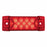 Bells-And-Whistles-Chrome-Shop-Trucks-Aftermarket-Accessories-Lighting-United Pacific-Reflector Rectangular Clearance Marker Light Red LED Red Lens-Peterbilt-Kenworth-Freightliner-Mack-Volvo-Lonestar