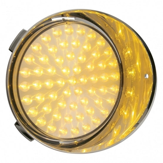 61 LED Freightliner Daytime Running Light- Amber LED/Clear Lens