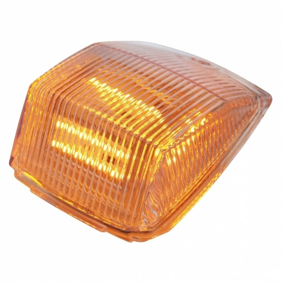 United Pacific36 LED Square Cab Light - Amber LED/Clear Lens