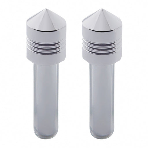 Chrome Door Lock Knob - Pointed (2pc/set)