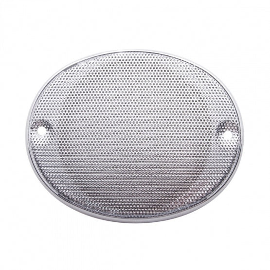 Oval C.B. Speaker Cover - Screw On