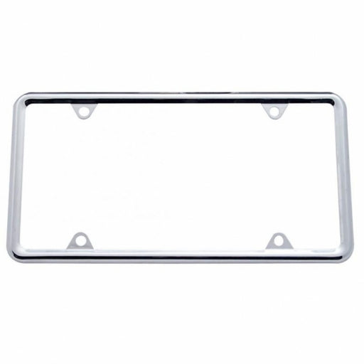 Chrome Slim License Plate Frame