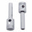 Chrome Piston Door Lock Knobs