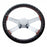 18" Steering Wheel Cover - Black