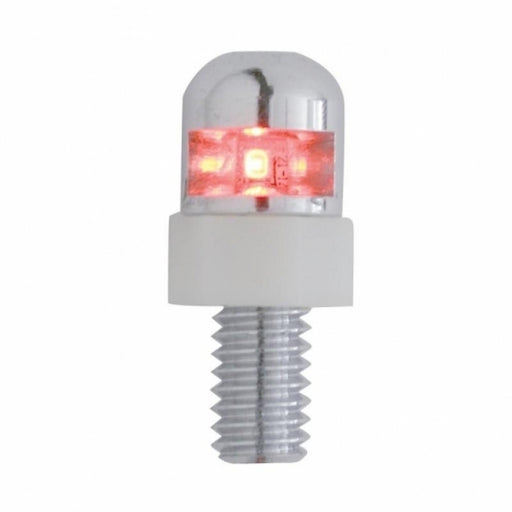 1 LED License Plate Fastener - Red LED (2 Pack)