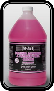 WAB Products Polished Aluminum & Stainless Steel Cleaner
