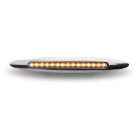 Trux Accessories 9" Slim Clear Amber LED Marker Light 