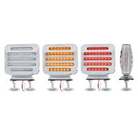 Bells-And-Whistles-Chrome-Shop-Trucks-Aftermarket-Accessories-Lighting-Trux Accessories-Flatline-Clear-Amber-Red-Turn-Signal-Marker-LED-Double-Face-Fender-Light-Peterbilt-Kenworth-Freightliner-Mack-Volvo-Lonestar