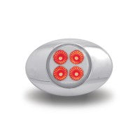 Trux Accessories Clear Red LED G2 Marker Light